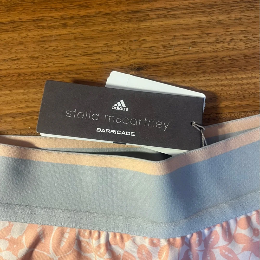 Adidas Barricade by Stella McCartney Floral Court Tennis Skirt/Skort Sz L Youth - Picture 4 of 9